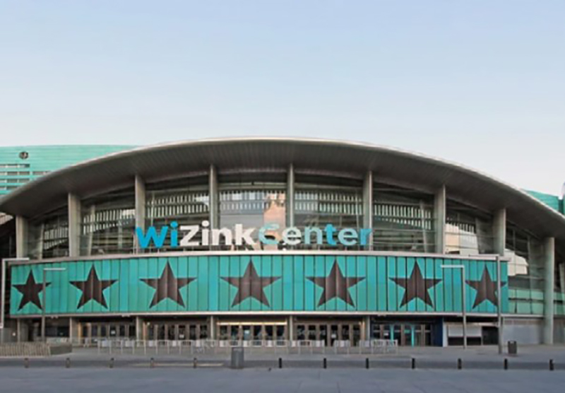 Voorgestelde lotingslocatie in het bid van 2024: WiZink Center