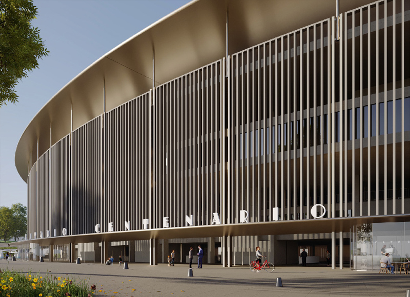 Foto van het WK 2030 stadion Estadio Centenario